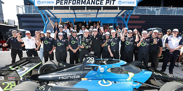 Ericsson Romps To First Career Pole at Arlington Ericsson Romps To First Career Pole at Arlington