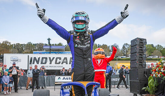 De Tullio Grabs First Win With Foyt at Barber De Tullio Grabs First Win With Foyt at Barber