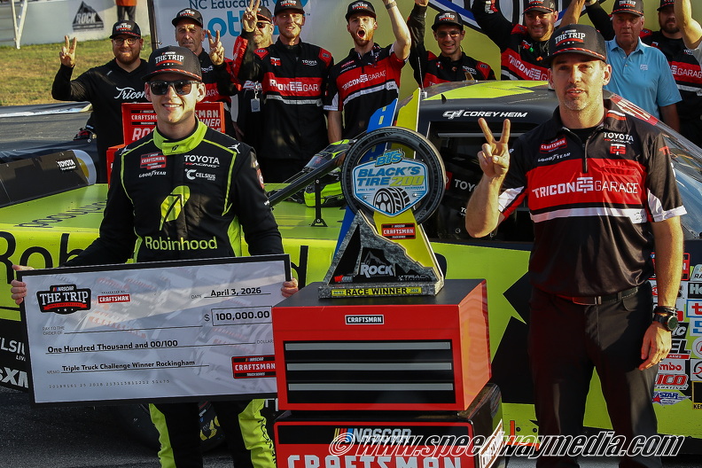 Corey Heim dominates for thrilling Truck victory at Rockingham Corey Heim dominates for thrilling Truck victory at Rockingham