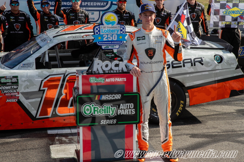 William Sawalich motors to first O’Reilly career victory at Rockingham William Sawalich motors to first O’Reilly career victory at Rockingham
