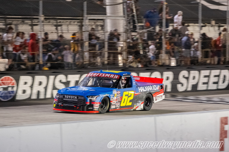 Christopher Bell wins Truck Series race at Bristol after 8-Year Drought Christopher Bell wins Truck Series race at Bristol after 8-Year Drought
