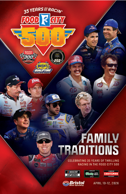 FOOD CITY 500 PLAYBILL SOUVENIR PROGRAM