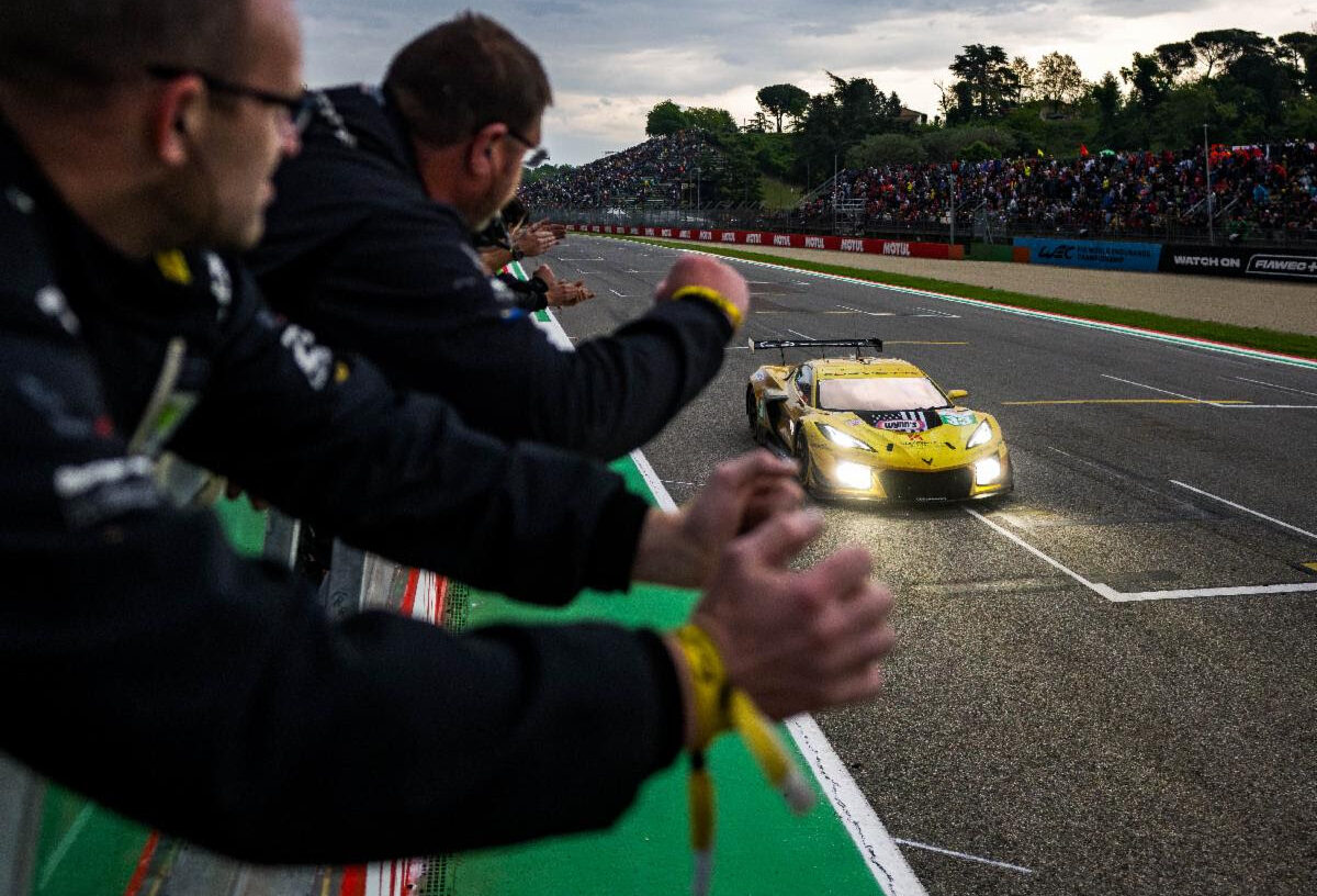 CORVETTE RACING AT IMOLA: Runner-Up for TF Sport Corvette CORVETTE RACING AT IMOLA: Runner-Up for TF Sport Corvette