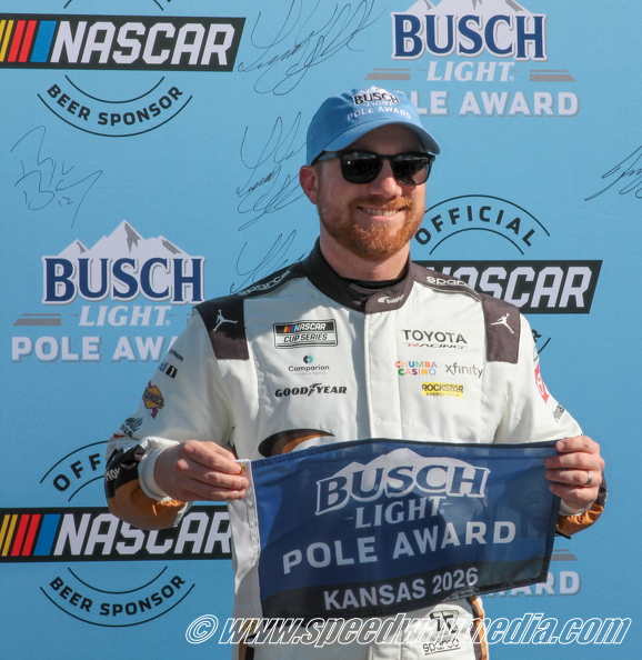 Tyler Reddick Wins NASCAR Cup Series Pole At Kansas Tyler Reddick Wins NASCAR Cup Series Pole At Kansas