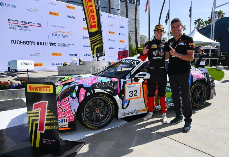 GMG Racing and Tom Sargent Victorious in IMSA Carrera Cup North America in Long Beach GMG Racing and Tom Sargent Victorious in IMSA Carrera Cup North America in Long Beach