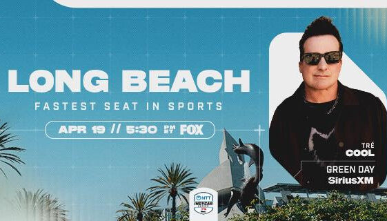 Green Day Drummer Tré Cool To Ridein Fastest Seat in Sports at Long Beach Green Day Drummer Tré Cool To Ridein Fastest Seat in Sports at Long Beach