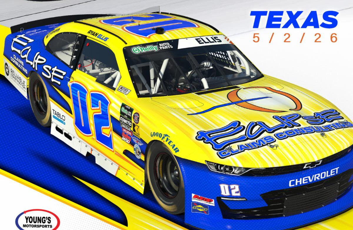 Eclipse Claims Consulting Races into Fourth Season with Ryan Ellis at Texas Motor Speedway for Young’s Motorsports Eclipse Claims Consulting Races into Fourth Season with Ryan Ellis at Texas Motor Speedway for Young’s Motorsports