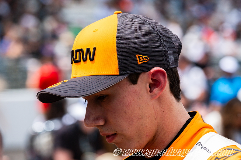 Nolan Siegel “happy” with pace gained ahead of second Indy 500 start Nolan Siegel “happy” with pace gained ahead of second Indy 500 start