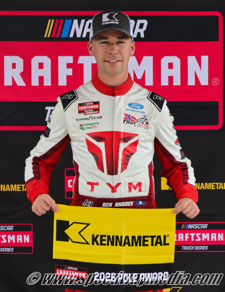 Ben Rhodes secures first Truck pole of 2026 at Texas Ben Rhodes secures first Truck pole of 2026 at Texas