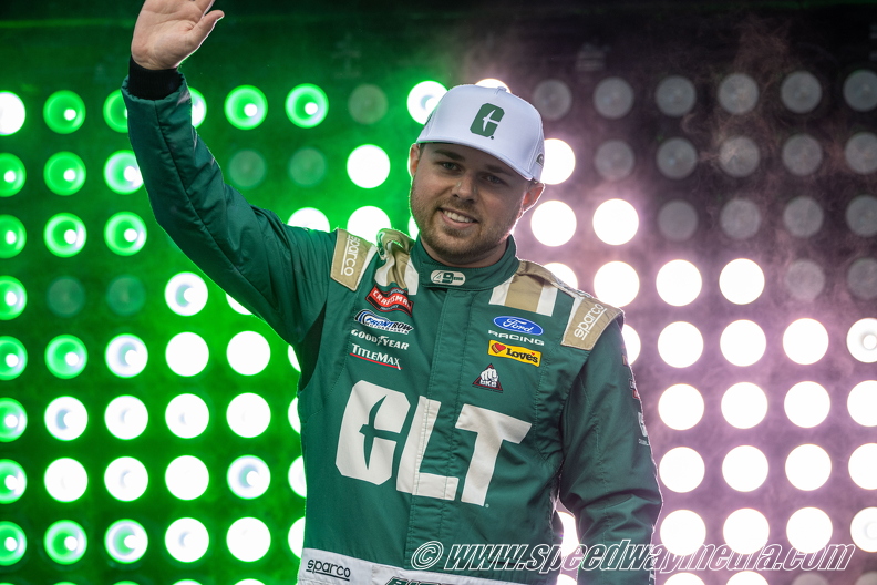 Layne Riggs awarded Truck pole at Nashville Layne Riggs awarded Truck pole at Nashville