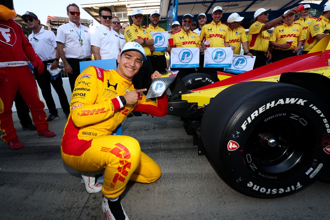 Alex Palou wins second Indianapolis 500 pole in 2026 Alex Palou wins second Indianapolis 500 pole in 2026
