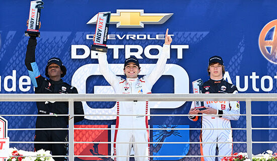 Fittipaldi Wins Motor City Thriller, Takes Series Lead Fittipaldi Wins Motor City Thriller, Takes Series Lead