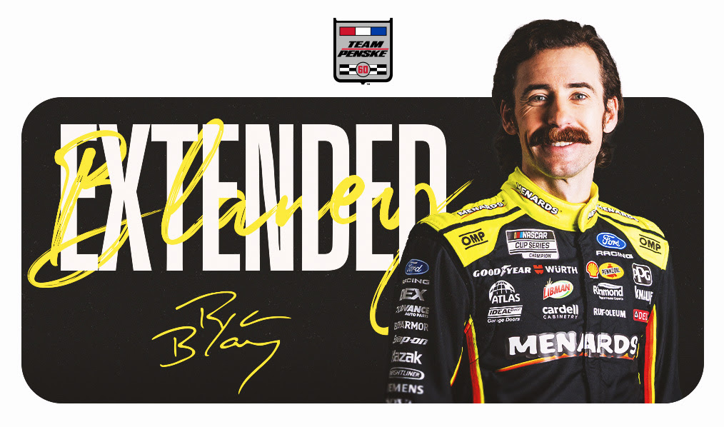 TEAM PENSKE AND RYAN BLANEY ANNOUNCE LONG-TERM DRIVER CONTRACT EXTENSION TEAM PENSKE AND RYAN BLANEY ANNOUNCE LONG-TERM DRIVER CONTRACT EXTENSION