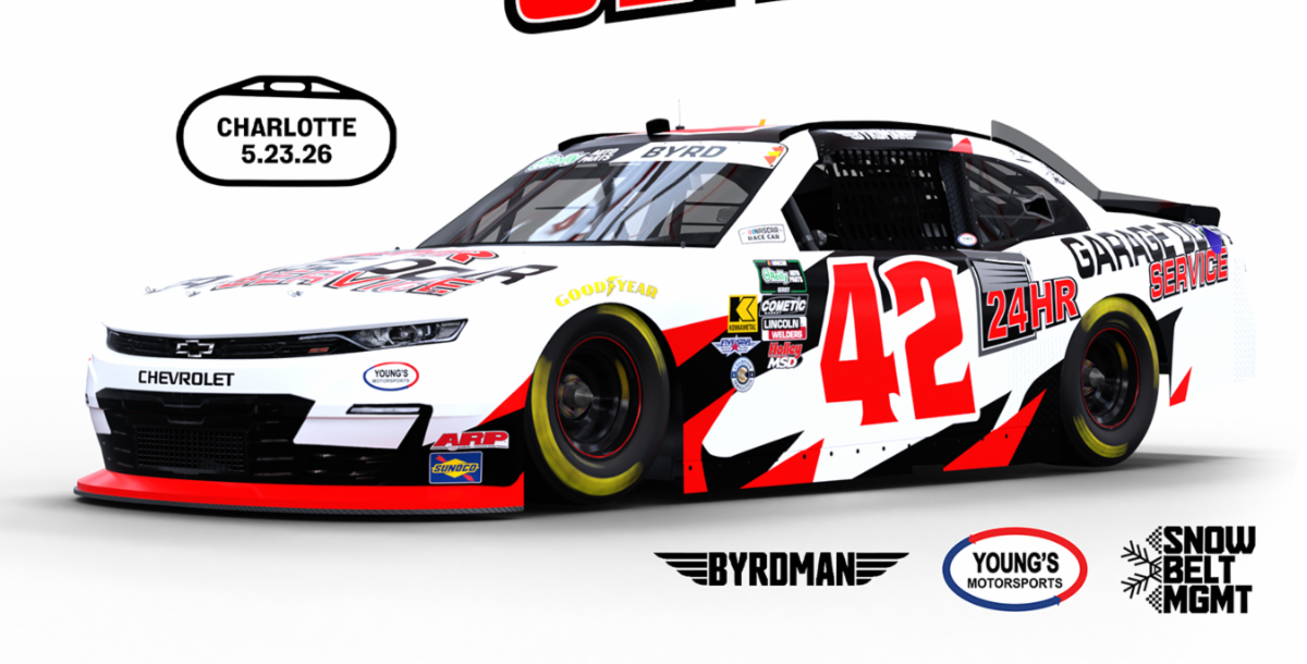 Nathan Byrd and 24 HR Garage Door Services Team Up at Charlotte Motor Speedway Nathan Byrd and 24 HR Garage Door Services Team Up at Charlotte Motor Speedway
