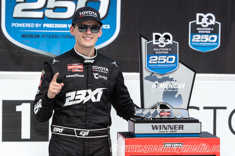 Corey Heim notches thrilling Truck victory at Michigan Corey Heim notches thrilling Truck victory at Michigan
