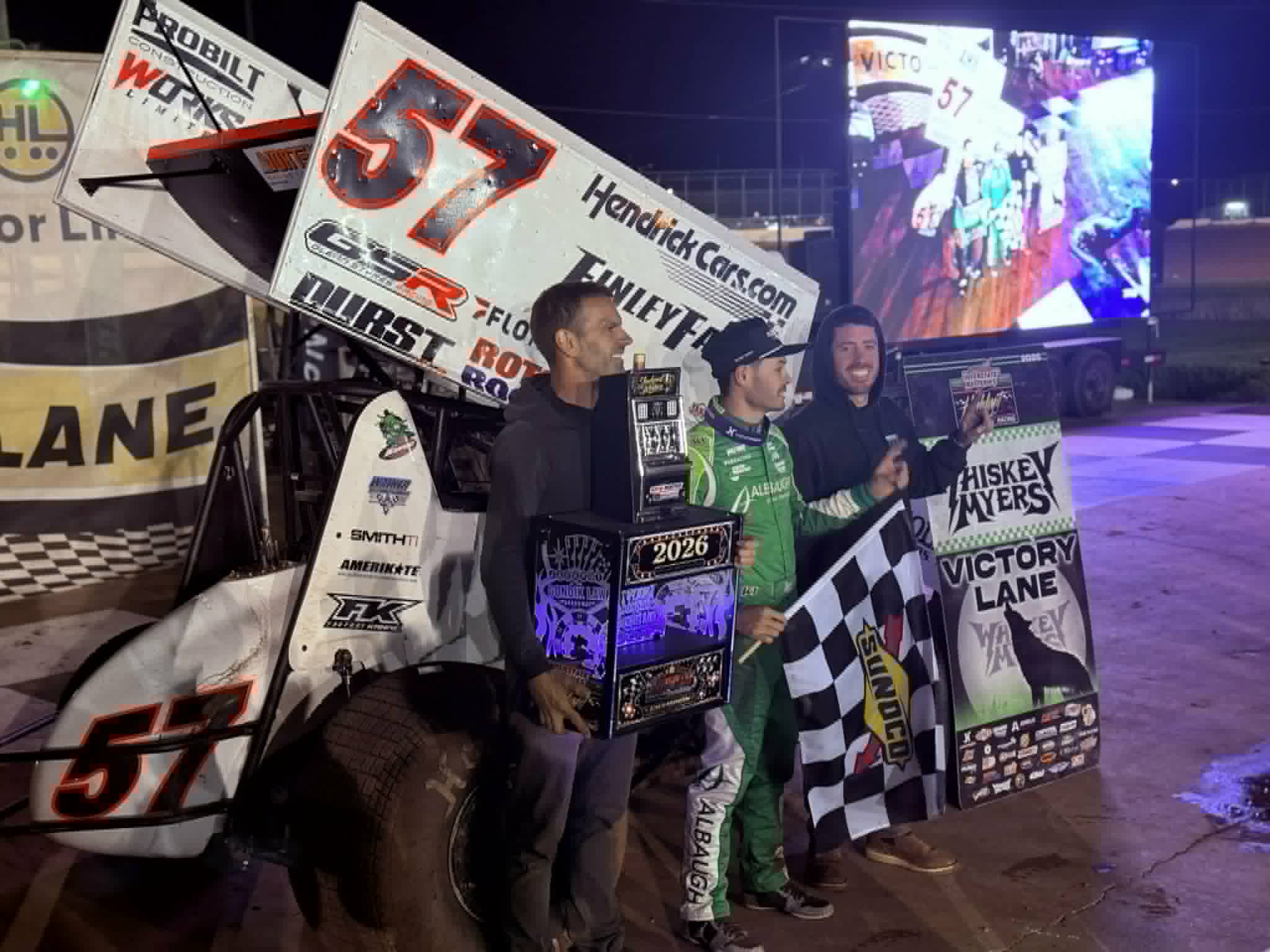 Kyle Larson Wins Third Straight High Limit Race at Gondik Law Speedway Kyle Larson Wins Third Straight High Limit Race at Gondik Law Speedway