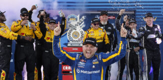 Layne Riggs capitalizes for wild Truck victory at San Diego