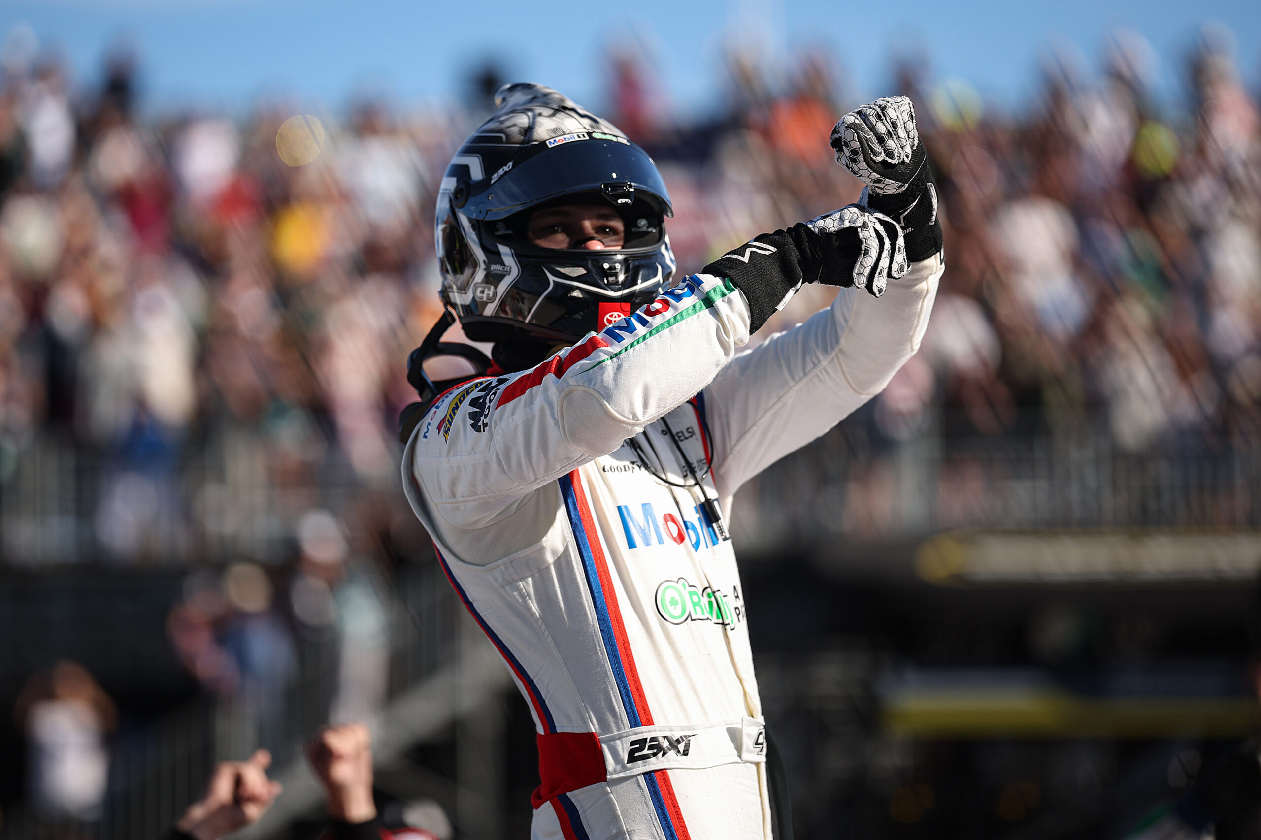 Corey Heim scores first Cup career victory at Naval Base Coronado Corey Heim scores first Cup career victory at Naval Base Coronado