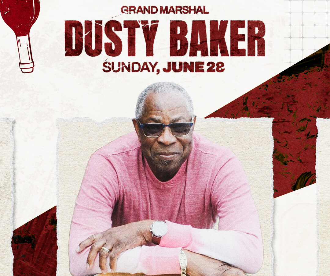 Sonoma Raceway Welcomes World Series Champion Manager Dusty Baker as Honorary Grand Marshal for Toyota/Save Mart 350 NASCAR Cup Series Race Sonoma Raceway Welcomes World Series Champion Manager Dusty Baker as Honorary Grand Marshal for Toyota/Save Mart 350 NASCAR Cup Series Race