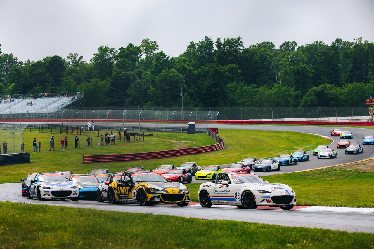 Mid-Ohio Breaks the Mazda MX-5 Cup Drought Mid-Ohio Breaks the Mazda MX-5 Cup Drought