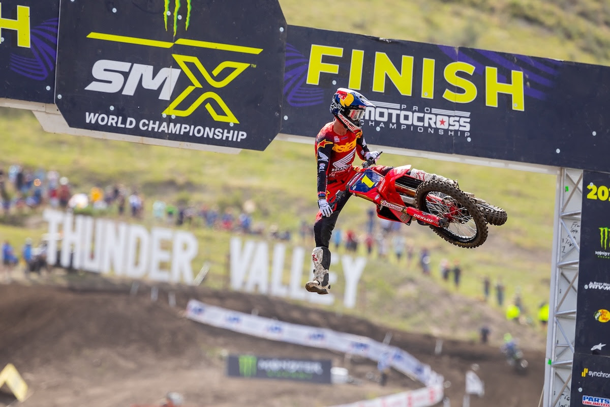 Honda HRC Progressive’s Jett Lawrence [#1]