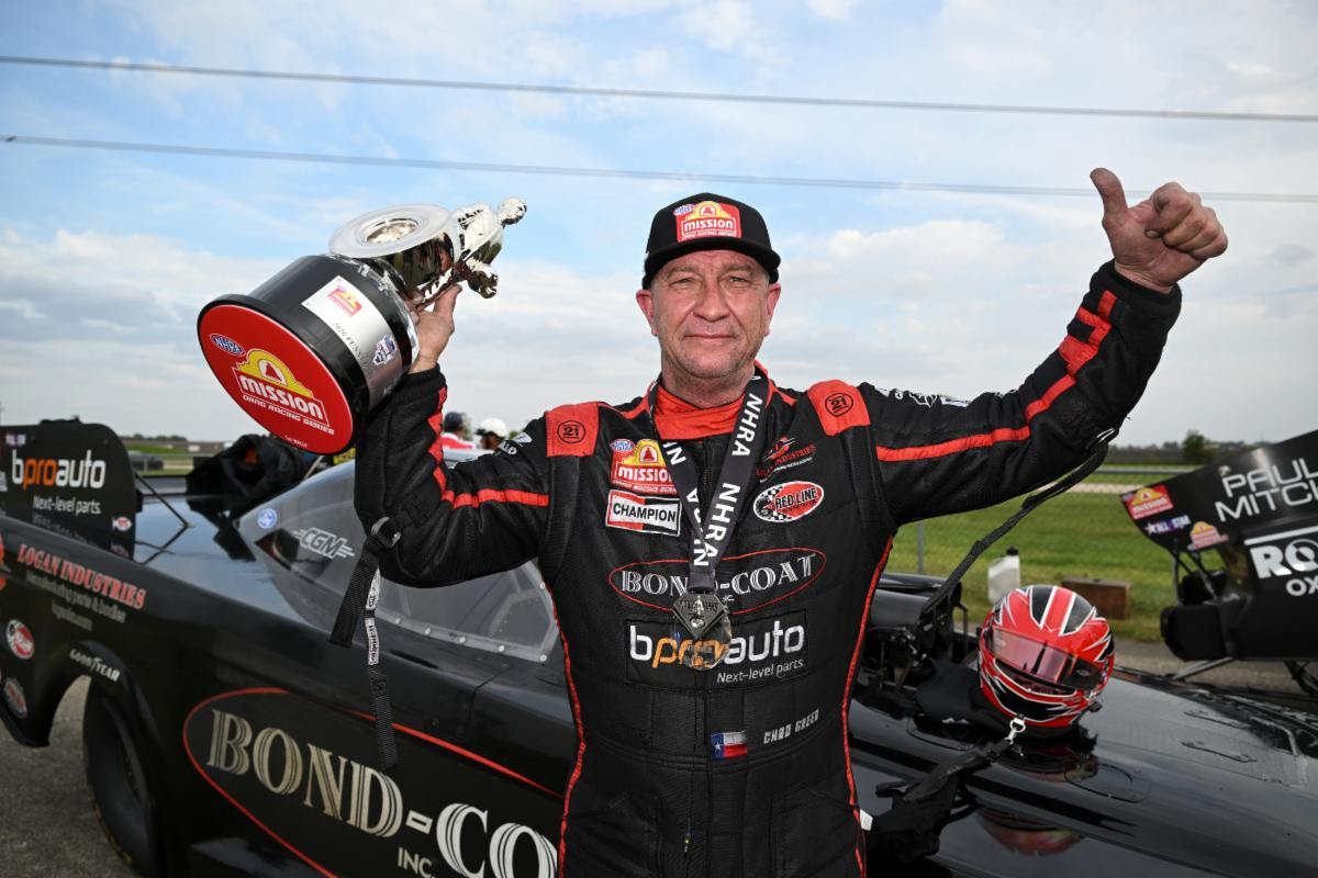 FUNNY CAR’S CHAD GREEN FOCUSED ON MORE SUCCESS AT NHRA NEW ENGLAND NATIONALS PRESENTED BY BPROAUTO FUNNY CAR’S CHAD GREEN FOCUSED ON MORE SUCCESS AT NHRA NEW ENGLAND NATIONALS PRESENTED BY BPROAUTO