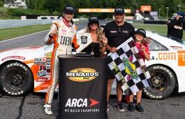 Thomas Annunziata notches second consecutive ARCA victory at Lime Rock Park