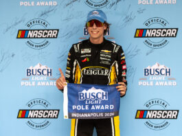 Carson Hocevar wins the pole for the 2026 Brickyard 400