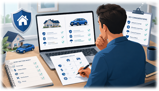 How to Compare Home and Auto Insurance Without Focusing Only on Price How to Compare Home and Auto Insurance Without Focusing Only on Price