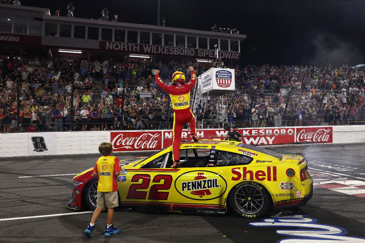 JOEY LOGANO WINS AT NORTH WILKESBORO, DELIVERING ROUSH YATES ENGINES' 400TH NASCAR CUP SERIES POINTS WIN - Team Penske’s Joey Logano won Sunday’s Window World 450 at North Wilkesboro Speedway, earning his first NASCAR Cup Series victory of the 2026 season and the 38th win of his Cup Series career. by Official Release