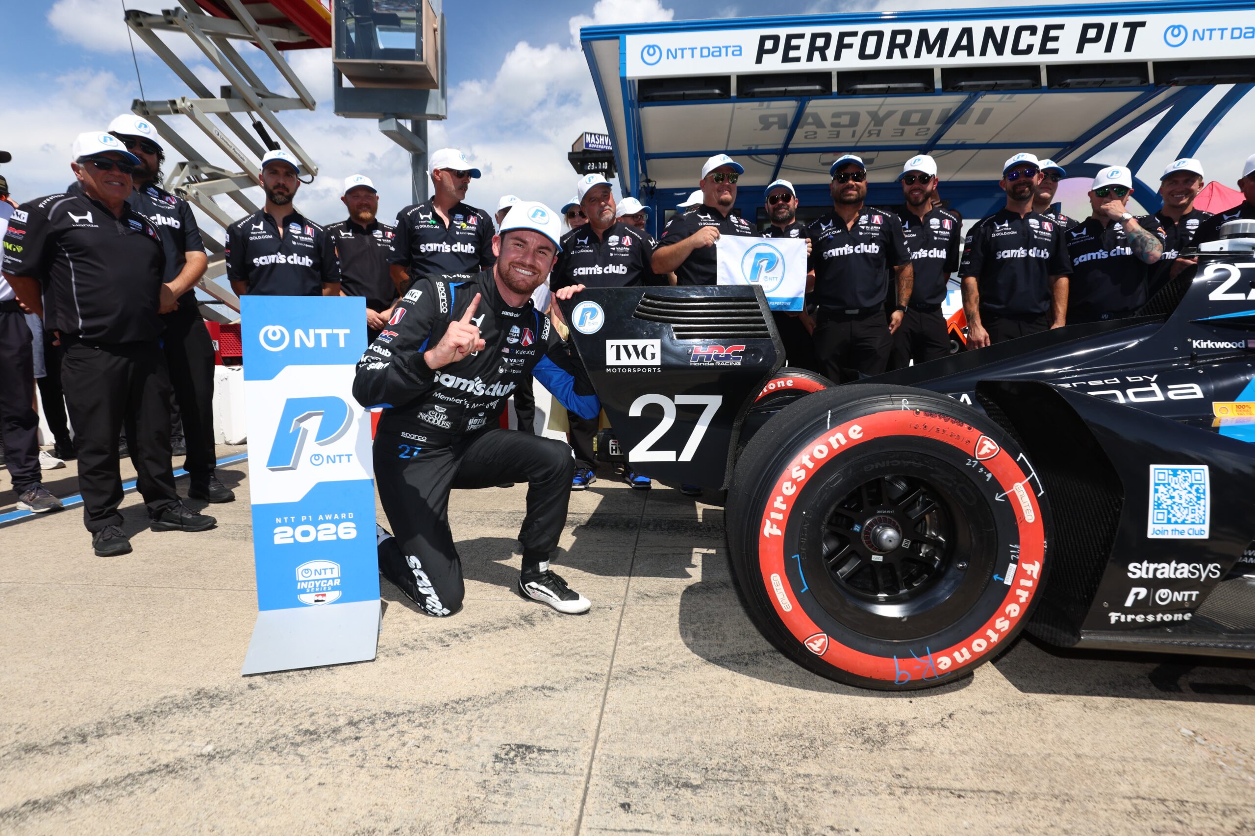 Kyle Kirkwood takes pole for Sunday’s race at Nashville Kyle Kirkwood takes pole for Sunday’s race at Nashville