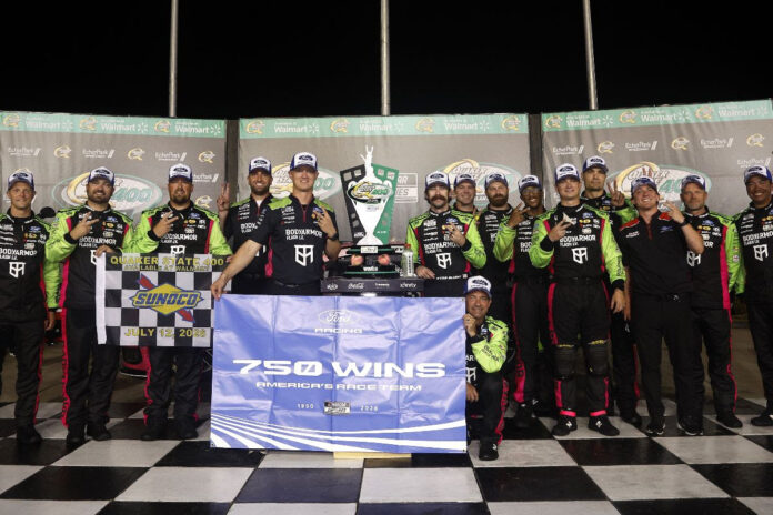 RYAN BLANEY SWEEPS ATLANTA WEEKEND, DELIVERING FORD’S HISTORIC 750TH CUP WIN
