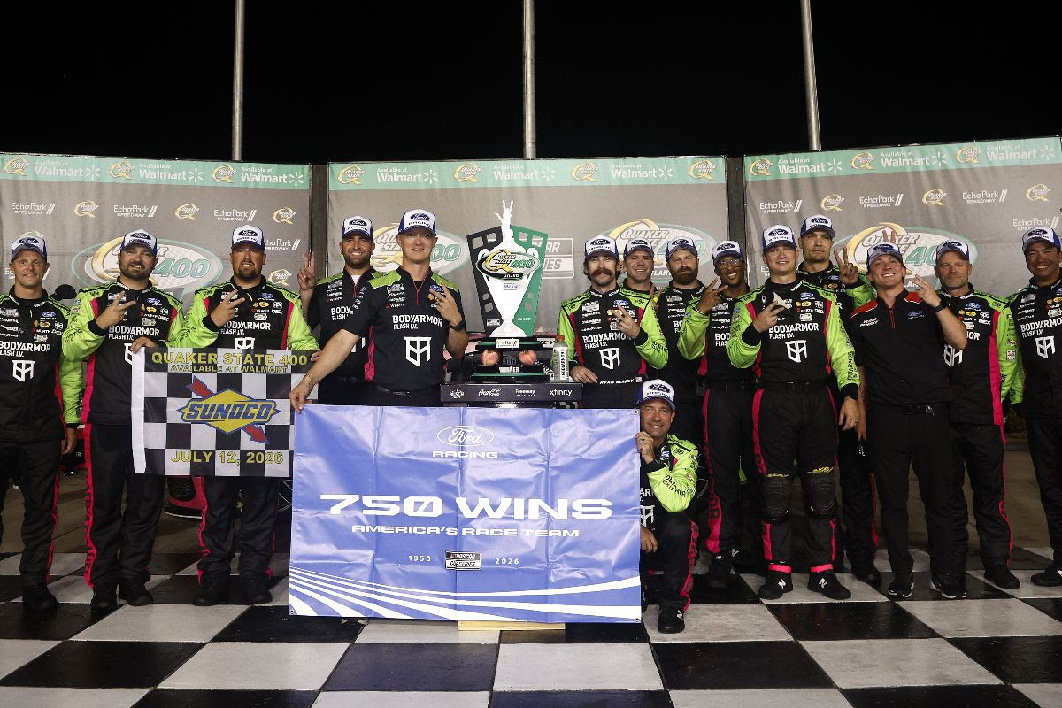 RYAN BLANEY SWEEPS ATLANTA WEEKEND, DELIVERING FORD’S HISTORIC 750TH CUP WIN RYAN BLANEY SWEEPS ATLANTA WEEKEND, DELIVERING FORD’S HISTORIC 750TH CUP WIN