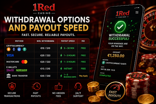 Withdrawal Options and Payout Speed