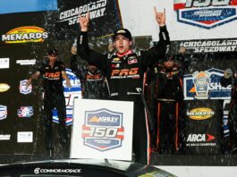 Connor Mosack scores first ARCA victory of 2026 at Chicagoland