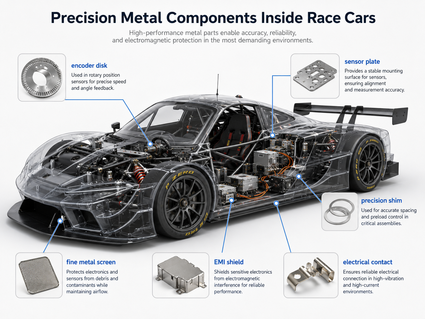 Race Car Technology: How Precision Metal Parts Improve Performance Race Car Technology: How Precision Metal Parts Improve Performance