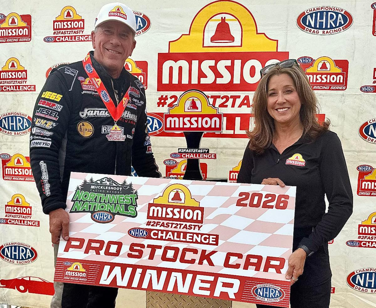 NHRA NORTHWEST NATIONALS QUALIFYING: GREG STANFIELD WINS ALL-ELITE MISSION FOODS #2FAST2TASTY CHALLENGE NHRA NORTHWEST NATIONALS QUALIFYING: GREG STANFIELD WINS ALL-ELITE MISSION FOODS #2FAST2TASTY CHALLENGE