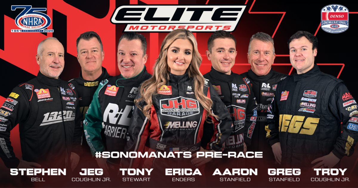 NHRA SONOMA NATIONALS: ELITE MOTORSPORTS EVENT PREVIEW NHRA SONOMA NATIONALS: ELITE MOTORSPORTS EVENT PREVIEW