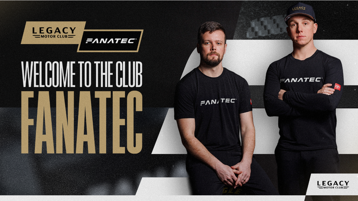 LEGACY MOTOR CLUB AND FANATEC ANNOUNCE OFFICIAL PARTNERSHIP FOR 2026 AND 2027 NASCAR CUP SERIES SEASONS LEGACY MOTOR CLUB AND FANATEC ANNOUNCE OFFICIAL PARTNERSHIP FOR 2026 AND 2027 NASCAR CUP SERIES SEASONS