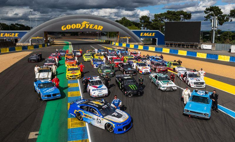 HSR NASCAR Classic Presented by Goodyear Brings 30-Plus Historic Stock Cars to Le Mans Classic Legend in HSR’s Overseas Debut HSR NASCAR Classic Presented by Goodyear Brings 30-Plus Historic Stock Cars to Le Mans Classic Legend in HSR’s Overseas Debut