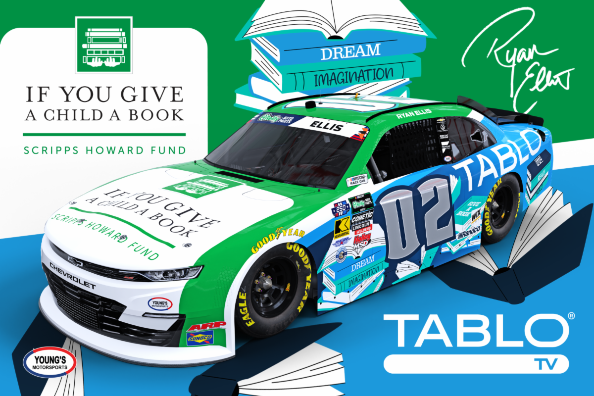 Ryan Ellis Drives Childhood Literacy Initiative with Scripps Howard Fund Ahead of EchoPark Speedway Weekend Ryan Ellis Drives Childhood Literacy Initiative with Scripps Howard Fund Ahead of EchoPark Speedway Weekend