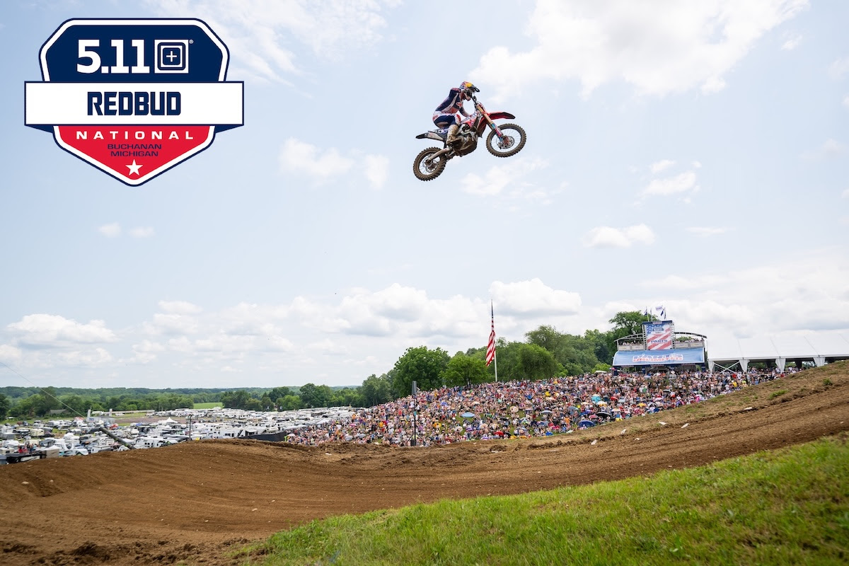 Hunter Lawrence Grabs Third Pro Motocross Championship Victory and 450SMX Points Lead on America’s 250th at RedBud Hunter Lawrence Grabs Third Pro Motocross Championship Victory and 450SMX Points Lead on America’s 250th at RedBud