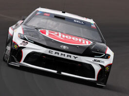 Bell, Toyota Power to Front in Brickyard 400 Practice