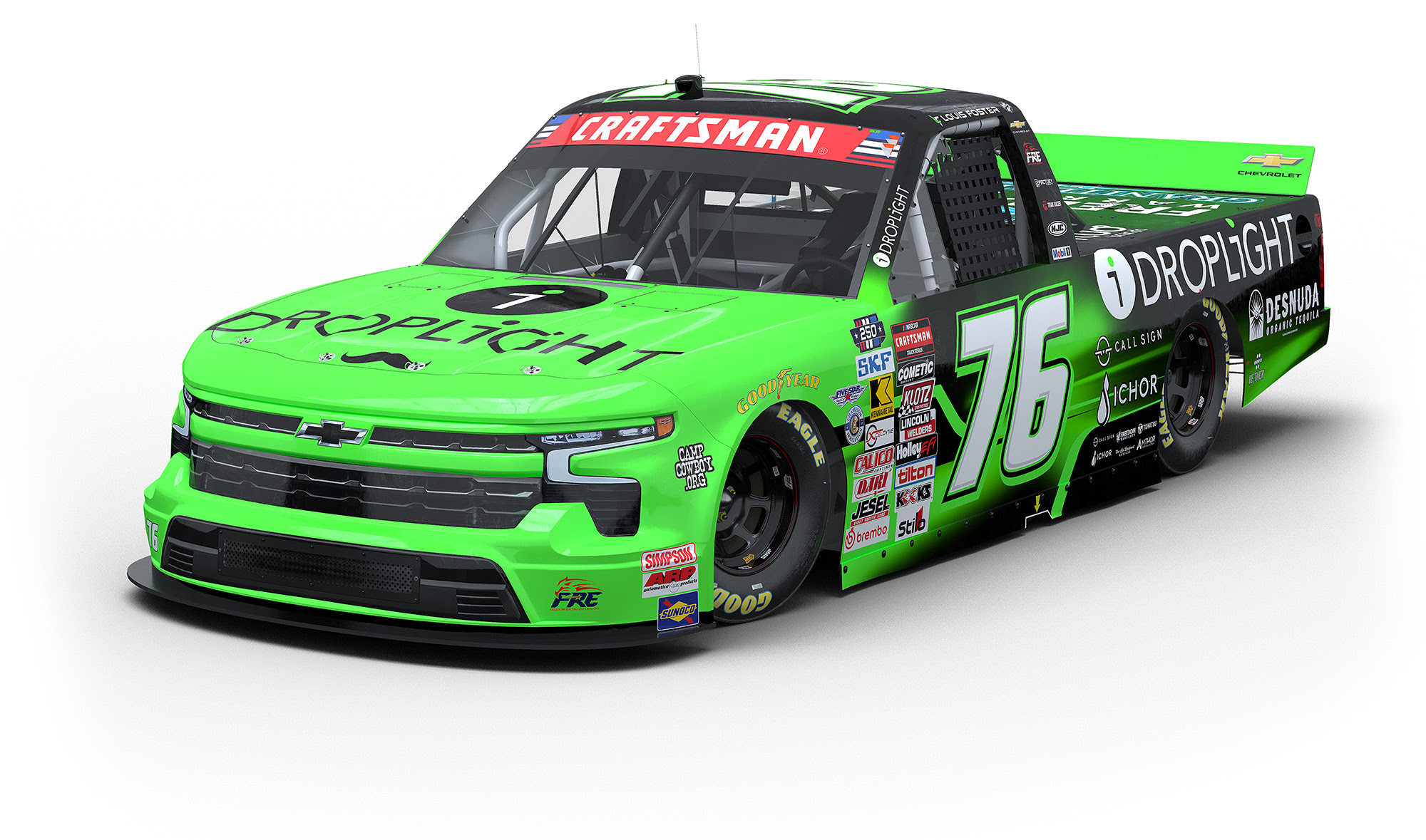 Louis Foster to Drive the No. 76 Truck at Lime Rock Park Louis Foster to Drive the No. 76 Truck at Lime Rock Park