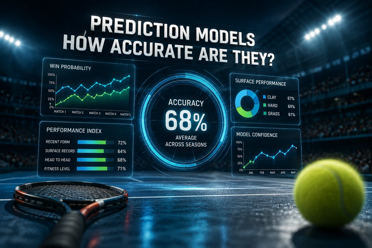 How accurate are tennis prediction models, really? We checked the record How accurate are tennis prediction models, really? We checked the record