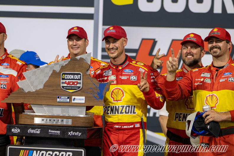 Joey Logano beats Chase Briscoe for momentous Cup victory at Richmond Joey Logano beats Chase Briscoe for momentous Cup victory at Richmond