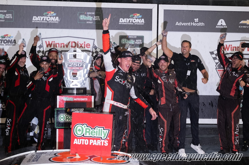 Ryan Sieg achieves first elusive O’Reilly career victory at Daytona Ryan Sieg achieves first elusive O’Reilly career victory at Daytona