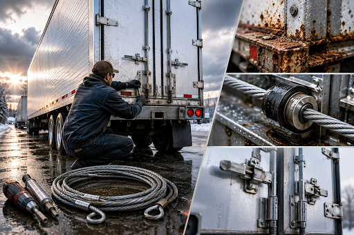 Corrosion, Cables, and Cargo Doors: Maintaining Trailers on the Road All Season Corrosion, Cables, and Cargo Doors: Maintaining Trailers on the Road All Season