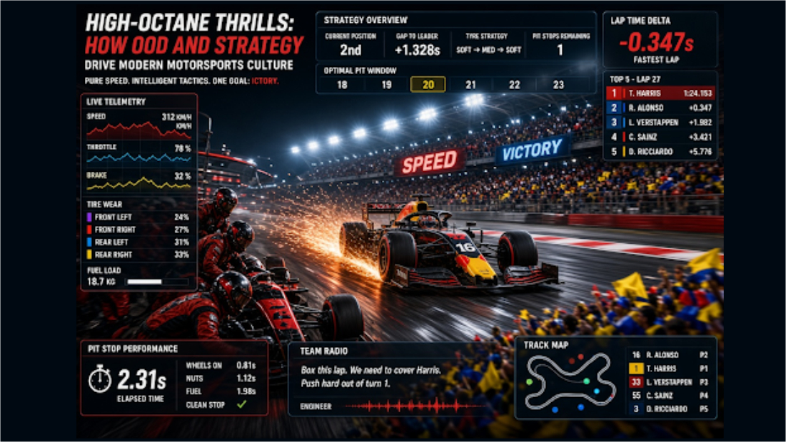 High-Octane Thrills: How Speed, Strategy, and Digital Entertainment Power Modern Motorsports Fandom High-Octane Thrills