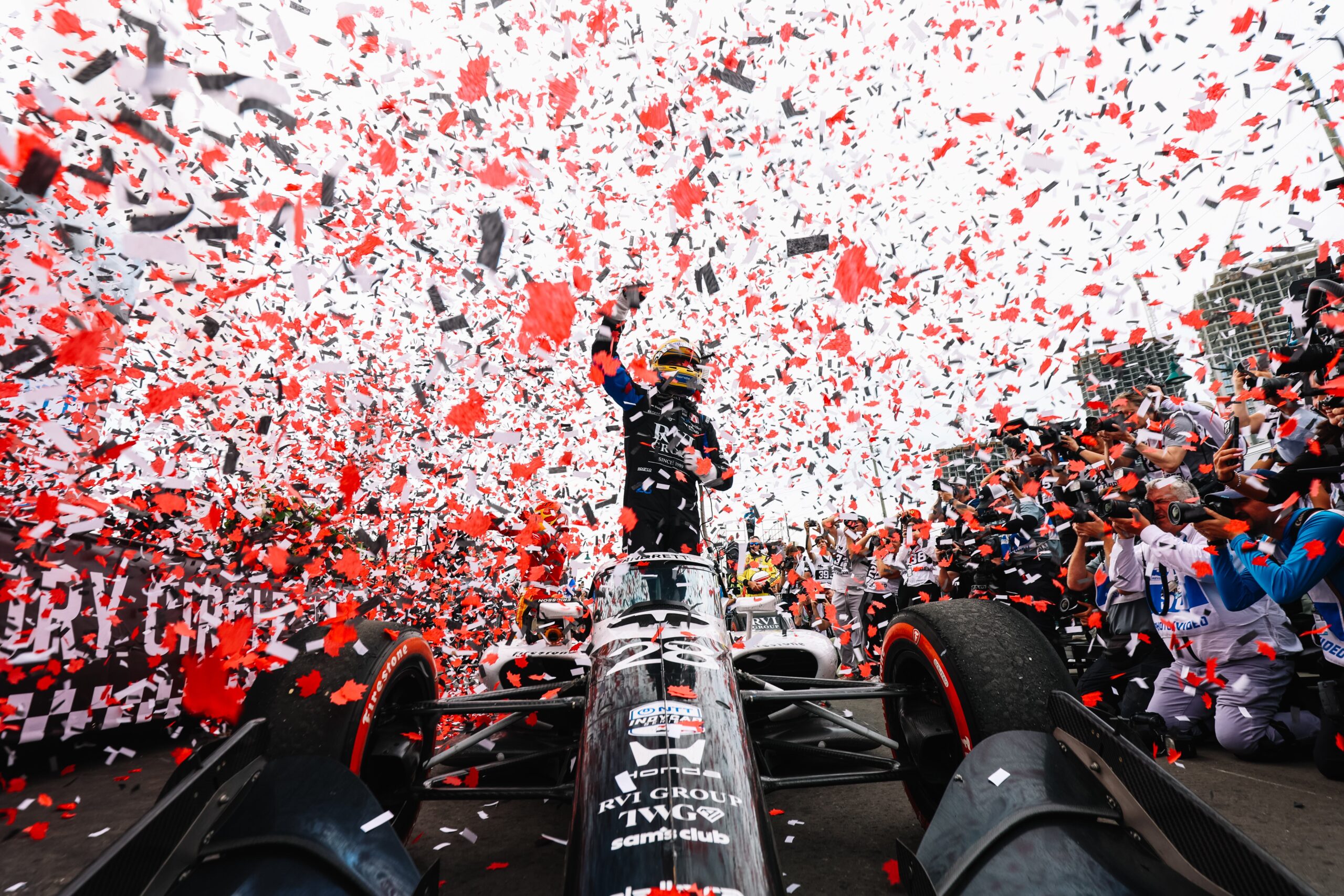 Marcus Ericsson breaks three-year winless drought with late charge to win in Markham Marcus Ericsson breaks three-year winless drought with late charge to win in Markham